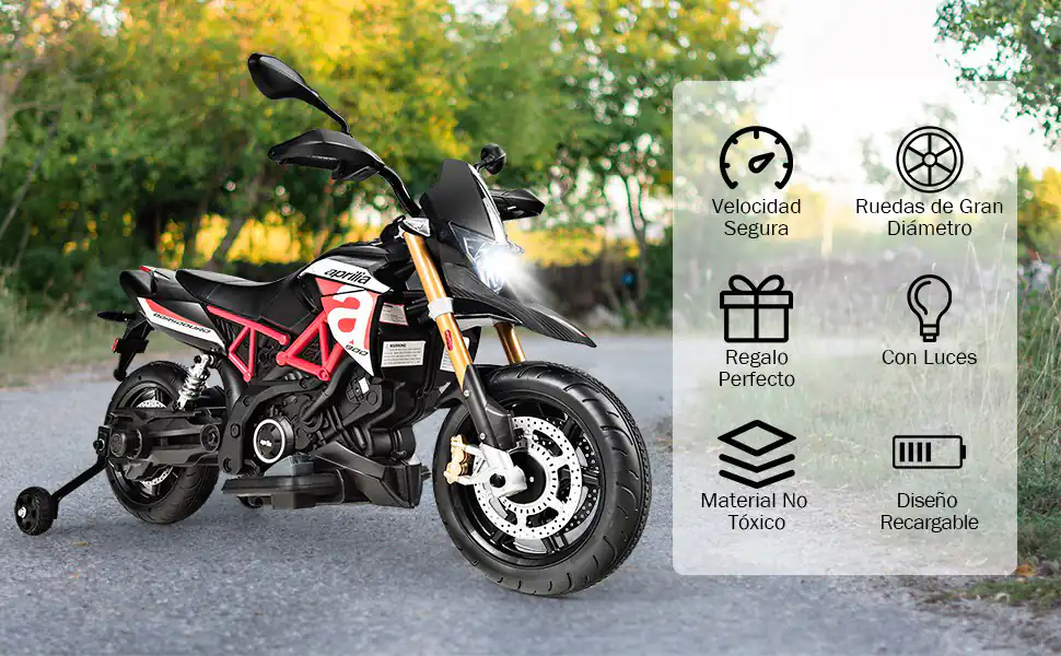 Caracteristícas Minimoto Aprilia
