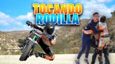 ¿Cómo TOCAR RODILLA en 1 DÍA con la pit bike?