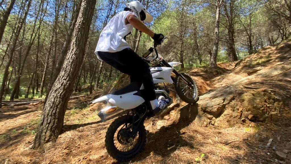 Haciendo Enduro en Pi tBike