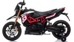 Lateral de la Minimoto Aprilia