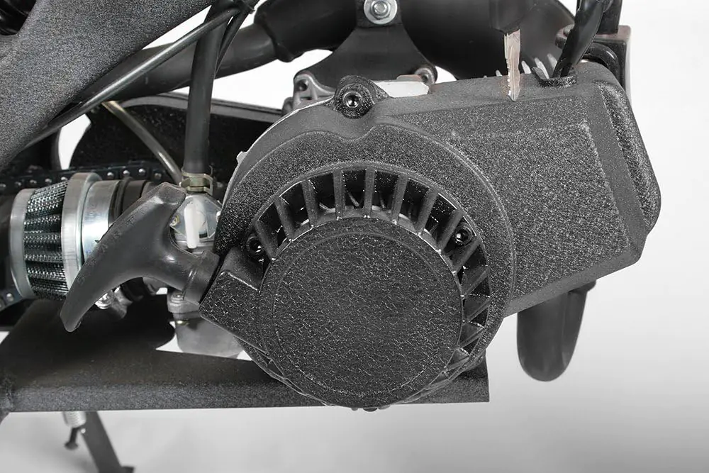 Arranque de la pit bike Apollo