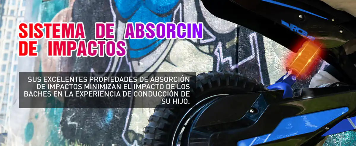 Sistema de absorción de la moto RCB TECH