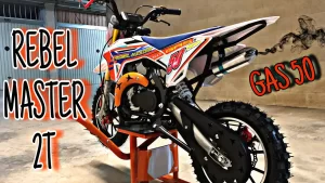 Rebel Master GAS 50 - Minicross de gasolina de iniciación