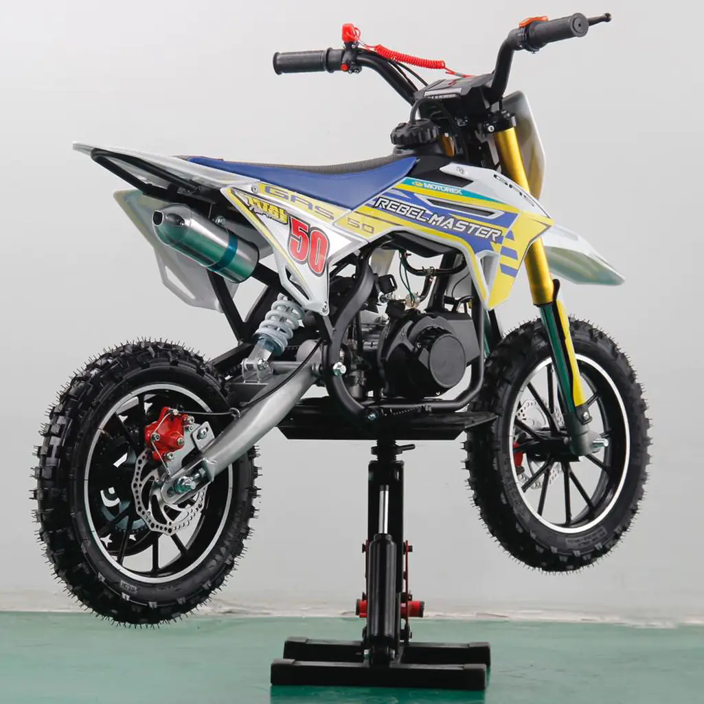 Rebel Master GAS 50 color amarillo y azul