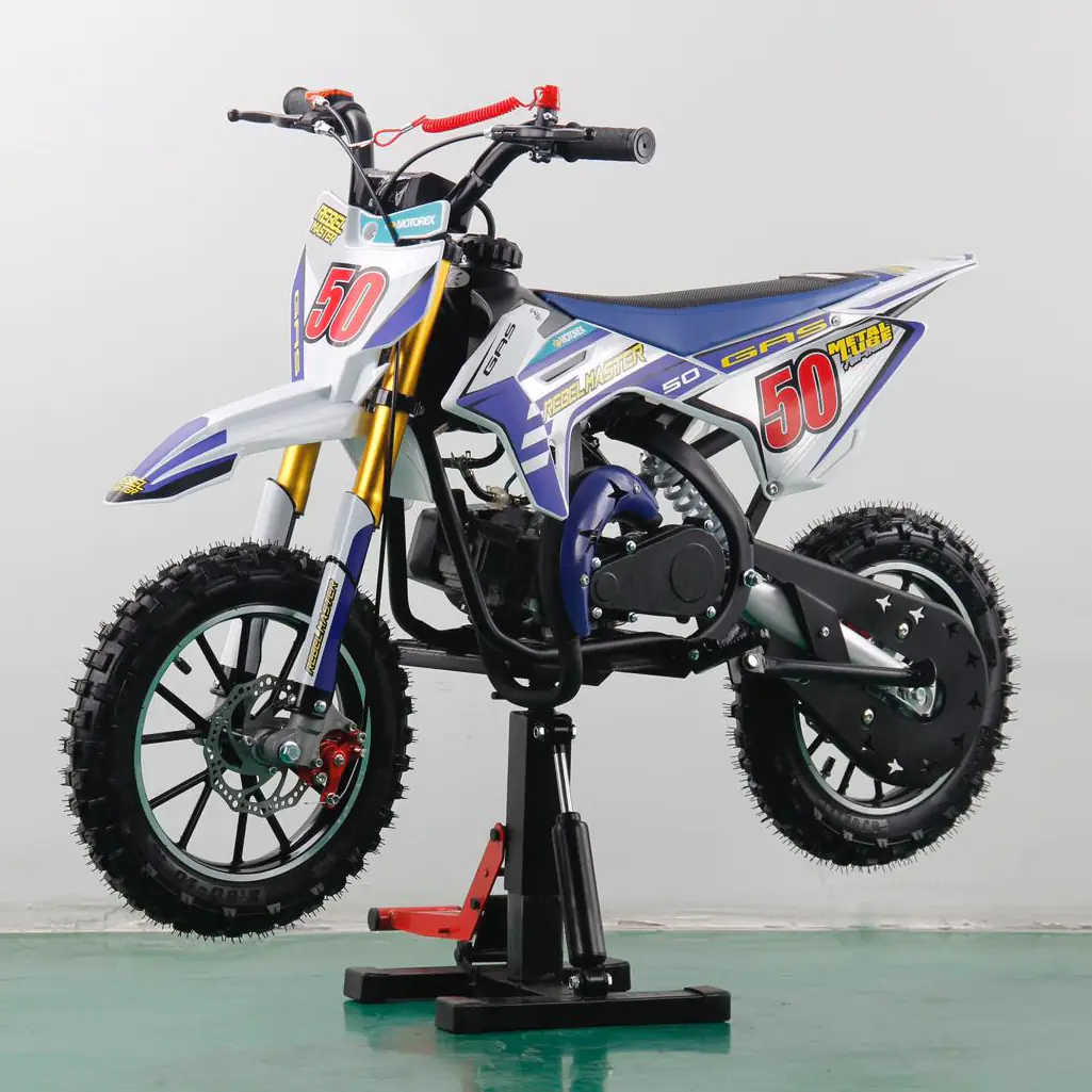 Rebel Master GAS 50 color azul y blanco