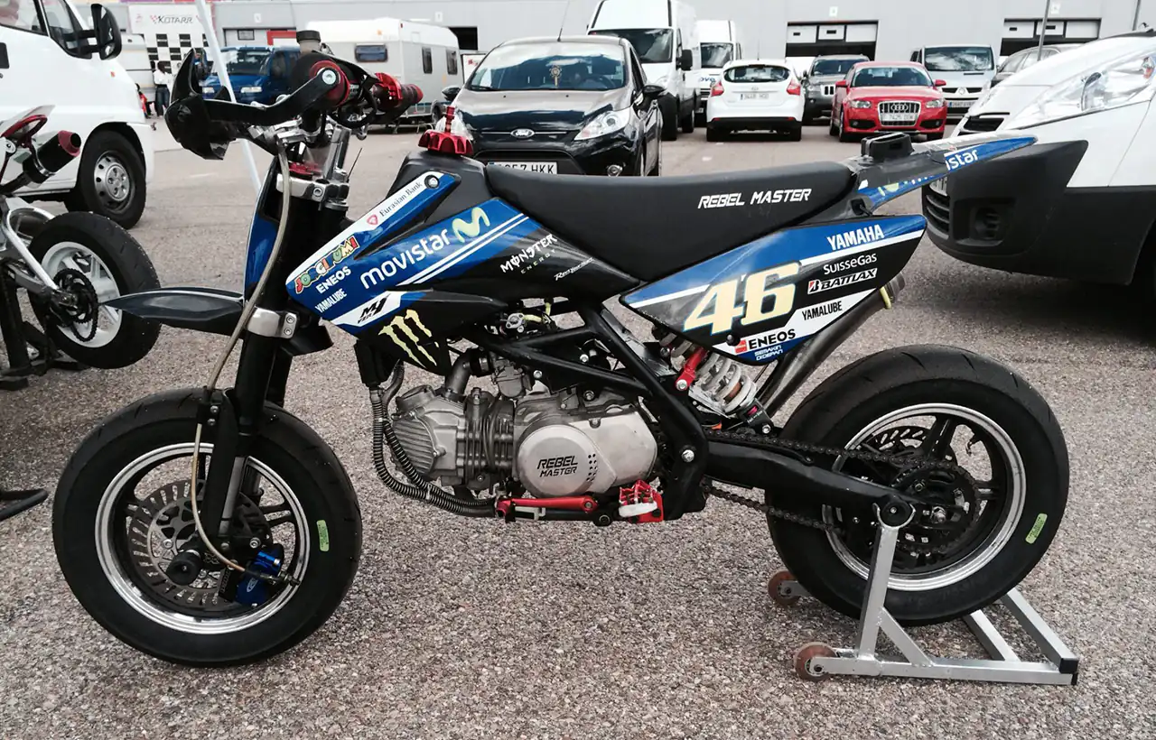 Pit bike de gasolina